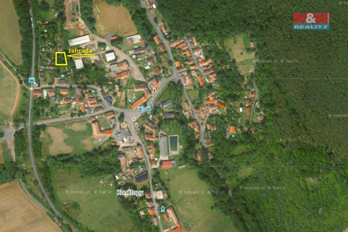 Prodej zahrady, Pnětluky - Konětopy, 674 m2