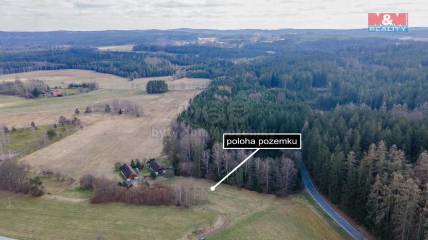 Prodej trvalého travního porostu, Číměř - Nová Ves, 4279 m2