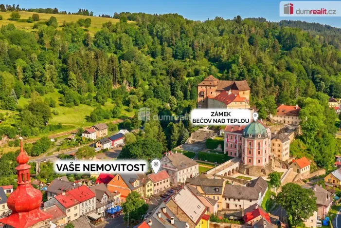 Prodej rodinného domu, Bečov nad Teplou, nám. 5. května, 246 m2