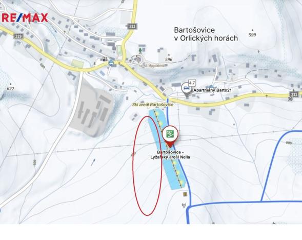 Prodej trvalého travního porostu, Bartošovice v Orlických horách, 14612 m2