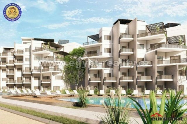 Prodej bytu 2+kk, Hurghada, Egypt, طريق الغردقه الاسماعليه, 106 m2