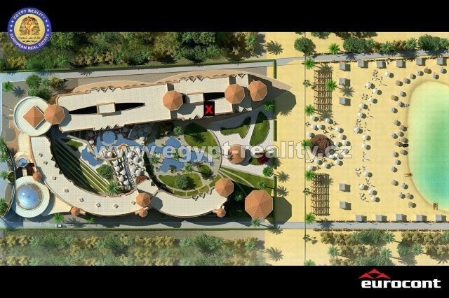 Prodej bytu 3+kk, Hurghada, Egypt, شارع اللواء مؤمن البنان, 92 m2