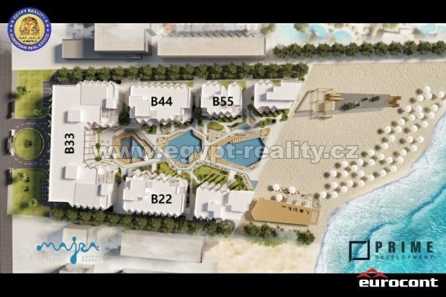 Prodej bytu 3+kk, Hurghada, Egypt, طريق الغردقه الاسماعليه, 169 m2