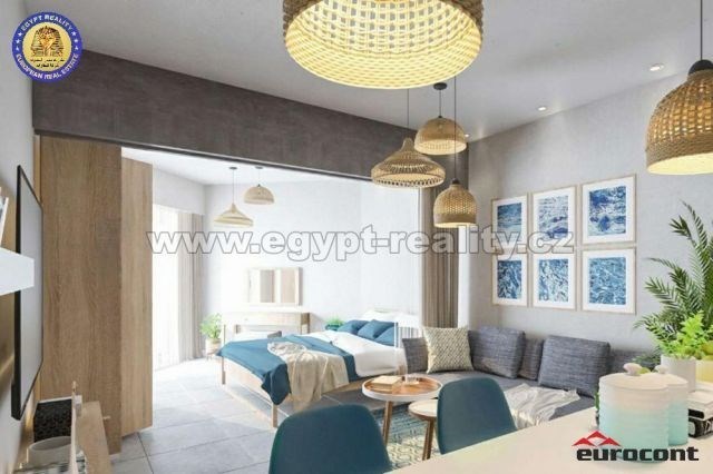 Prodej bytu 1+kk, Hurghada, Egypt, طريق الغردقه الاسماعليه, 46 m2
