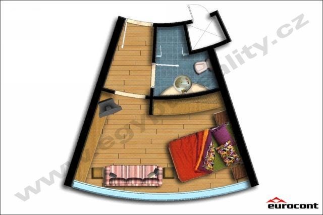 Prodej bytu 1+kk, Hurghada, Egypt, شارع اللواء مؤمن البنان, 37 m2