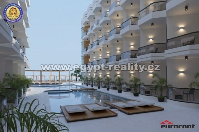 Prodej bytu 3+kk, Hurghada, Egypt, شارع البحر, 87 m2