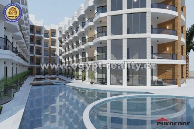 Prodej bytu 3+kk, Hurghada, Egypt, شارع البحر, 87 m2
