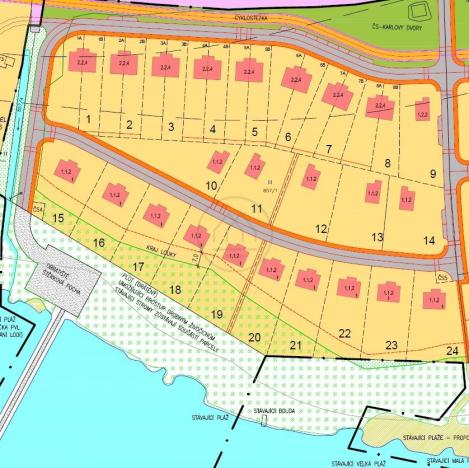 Prodej pozemku, Horní Planá, 1000 m2