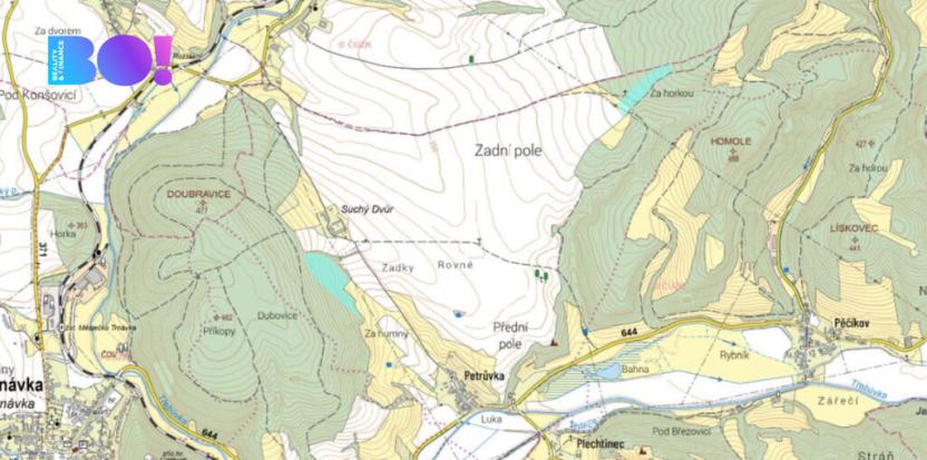 Prodej lesa, Městečko Trnávka - Pěčíkov, 542766 m2