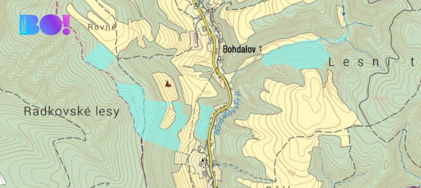 Prodej lesa, Městečko Trnávka - Pěčíkov, 542766 m2