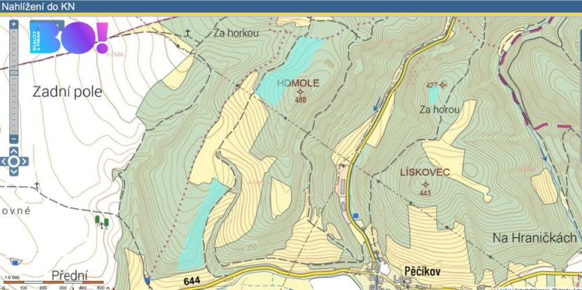 Prodej lesa, Městečko Trnávka - Pěčíkov, 542766 m2