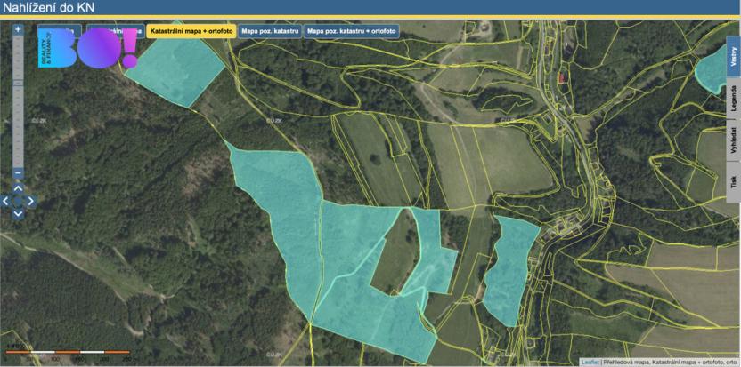 Prodej lesa, Městečko Trnávka - Pěčíkov, 542766 m2