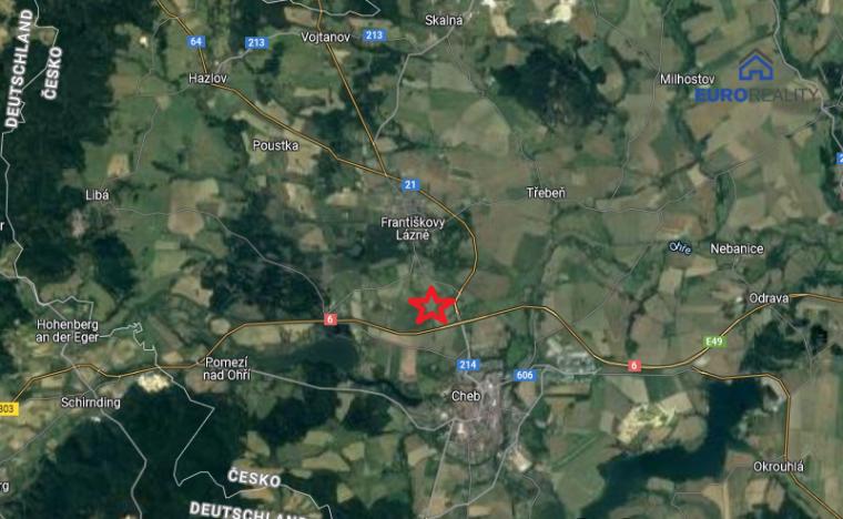 Prodej pozemku pro bydlení, Františkovy Lázně, 102 m2