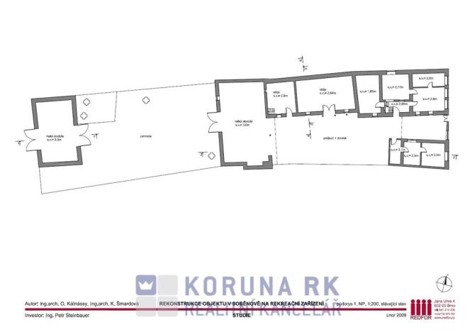 Prodej zemědělské usedlosti, Soběnov, 634 m2