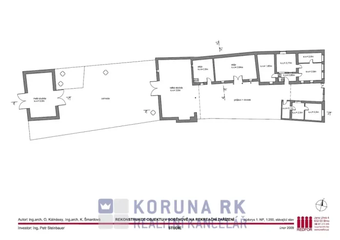 Prodej zemědělské usedlosti, Soběnov, 634 m2