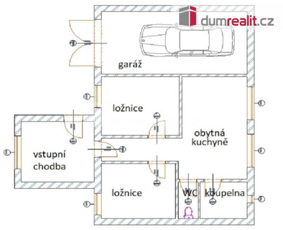 Prodej rodinného domu, Zbraslavice - Lipina, 150 m2