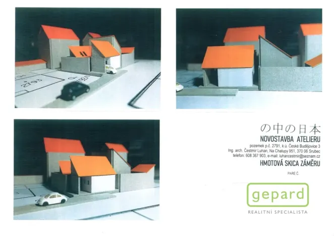 Prodej pozemku pro bydlení, České Budějovice, Kostelní, 241 m2