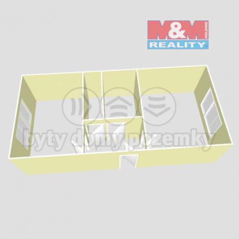 Pronájem rodinného domu, Bohumín, 1. máje, 80 m2