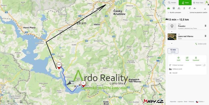 Prodej chalupy, Frymburk, 304 m2