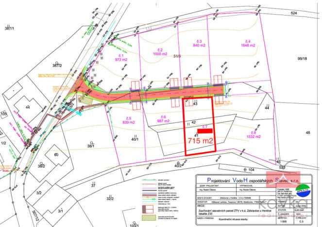 Prodej pozemku pro bydlení, Herálec, 715 m2