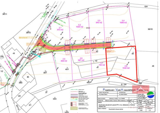 Prodej pozemku pro bydlení, Herálec, 1532 m2