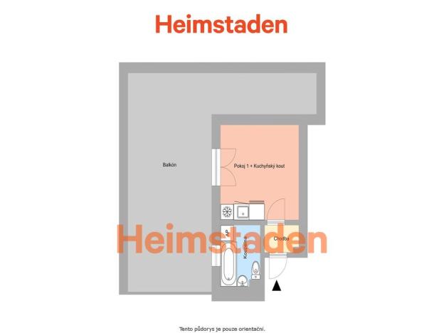 Pronájem bytu 1+kk, Havířov - Šumbark, nám. T. G. Masaryka, 41 m2