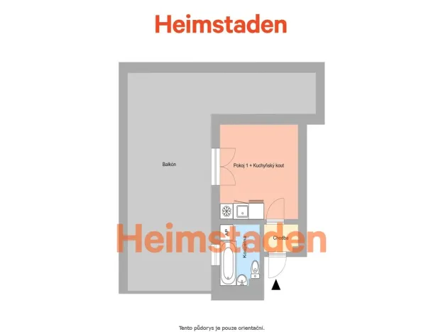 Pronájem bytu 1+kk, Havířov - Šumbark, nám. T. G. Masaryka, 41 m2