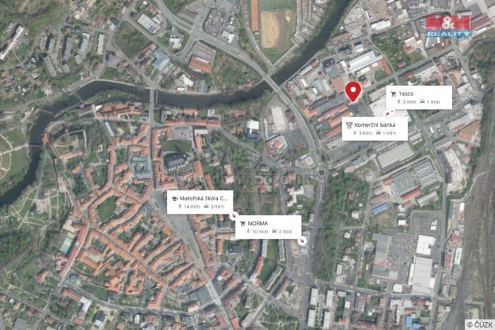 Pronájem komerční nemovitosti, Cheb, Pekařská, 720 m2