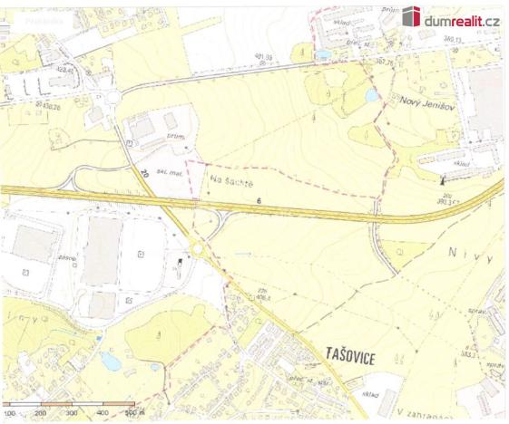 Prodej pozemku pro komerční výstavbu, Karlovy Vary - Tašovice, 36970 m2