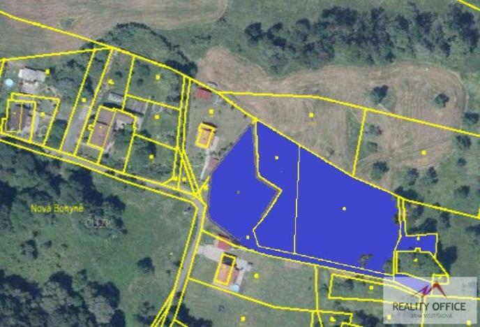 Prodej pozemku pro bydlení, Malšovice - Nová Bohyně, 6828 m2