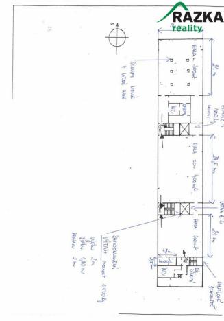 Pronájem skladu, Tachov, Školní, 1200 m2