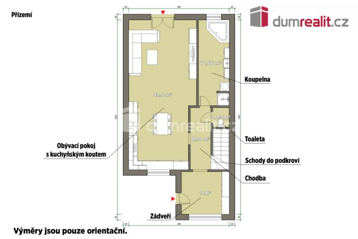 Prodej rodinného domu, Lenešice, Komenského, 287 m2
