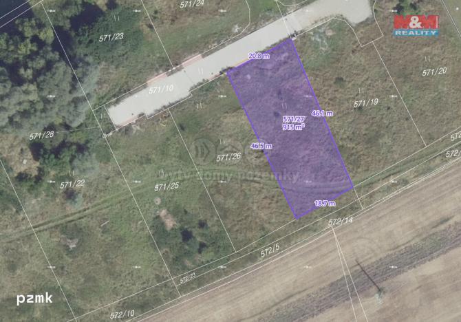 Prodej pozemku pro bydlení, Třebestovice, 915 m2