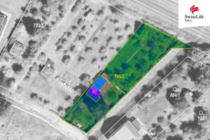 Prodej pozemku pro bydlení, Tetčice, 930 m2