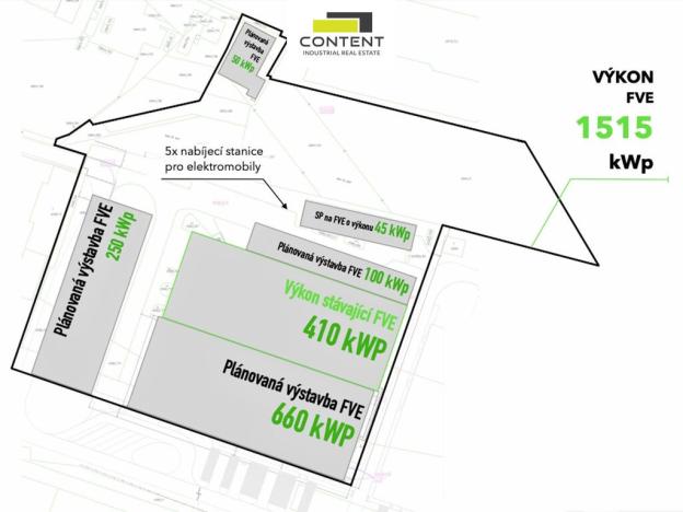 Prodej skladu, Chomutov, Beethovenova, 15052 m2