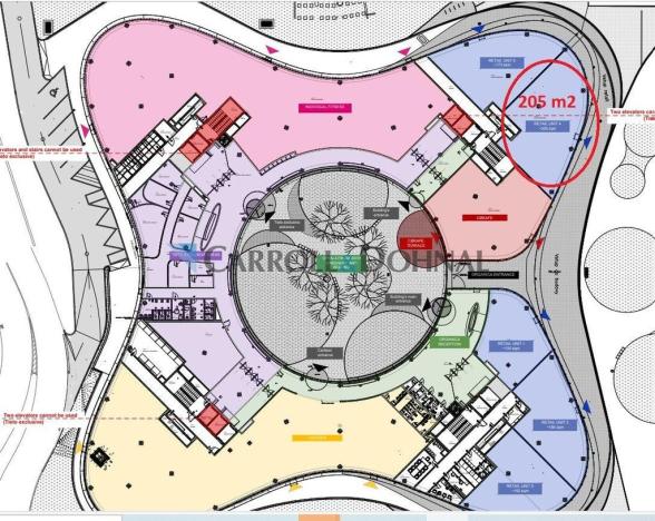 Pronájem obchodního prostoru, Ostrava - Moravská Ostrava, náměstí Biskupa Bruna, 205 m2