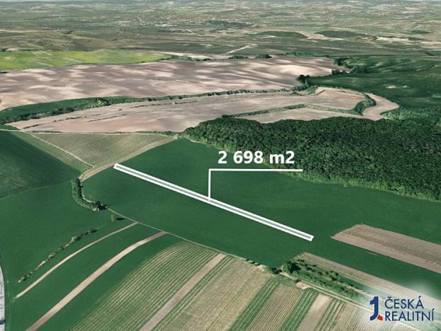 Prodej podílu zemědělské půdy, Starý Poddvorov, 674 m2