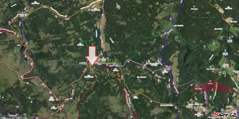 Prodej pozemku pro bydlení, Prášily, 2295 m2