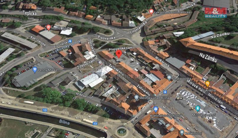 Prodej obchodního prostoru, Bílina, Želivského, 467 m2