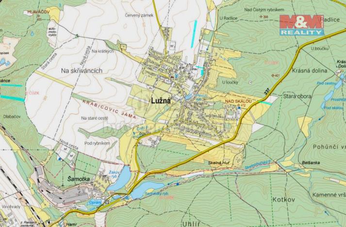 Prodej zemědělské půdy, Lužná, 2550 m2