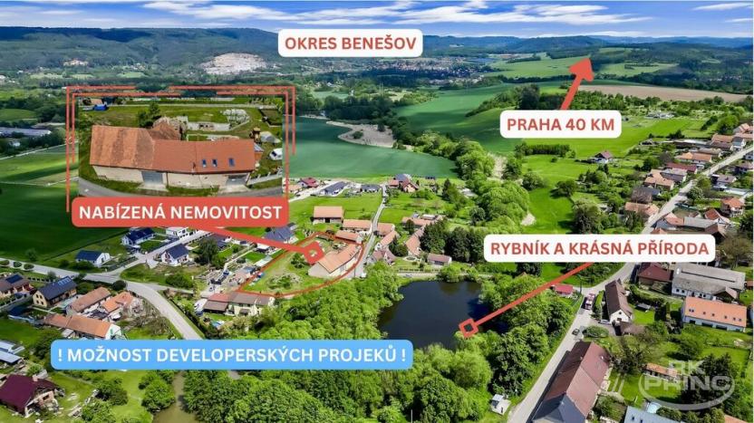 Prodej rodinného domu, Lešany - Břežany, 2701 m2