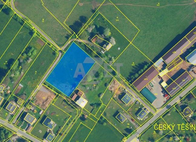 Prodej pozemku pro bydlení, Český Těšín - Koňákov, Hradišťská, 1044 m2