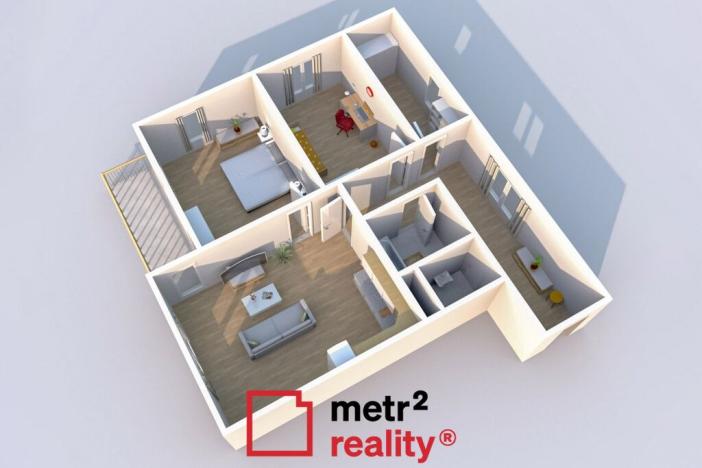 Prodej bytu 3+kk, Litovel, 79 m2