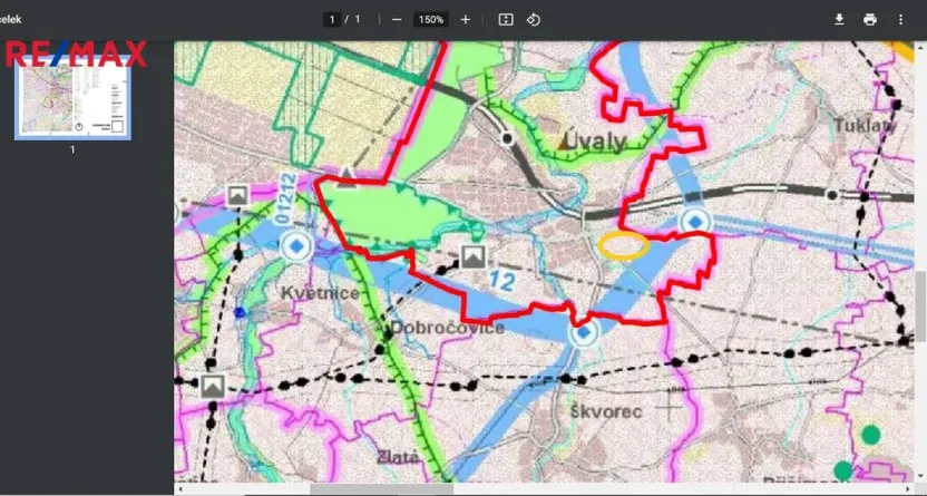 Prodej pozemku pro komerční výstavbu, Úvaly, 19715 m2