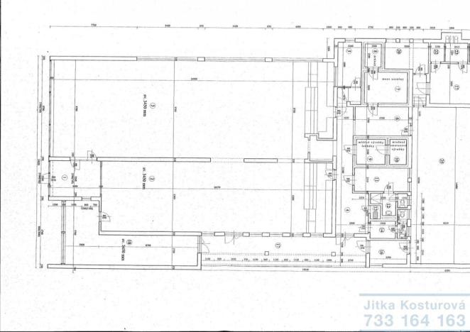 Pronájem obchodního prostoru, Krnov - Pod Bezručovým vrchem, Revoluční, 880 m2