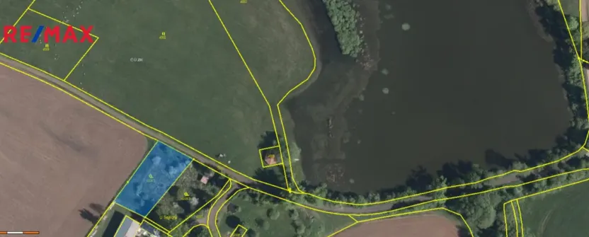 Prodej zahrady, Křinice, 1207 m2