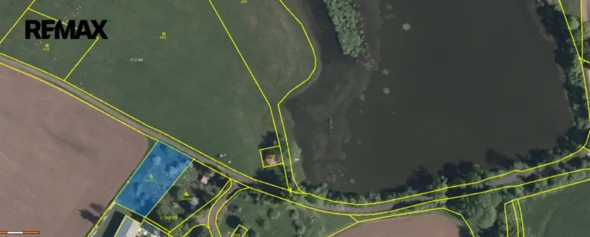 Prodej zahrady, Křinice, 1207 m2