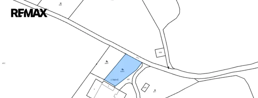 Prodej zahrady, Křinice, 1207 m2