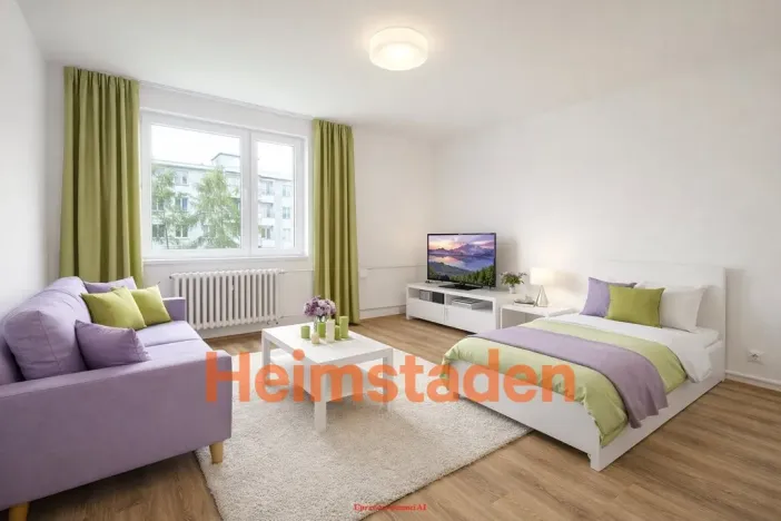 Pronájem bytu 1+1, Karviná - Nové Město, Závodní, 38 m2