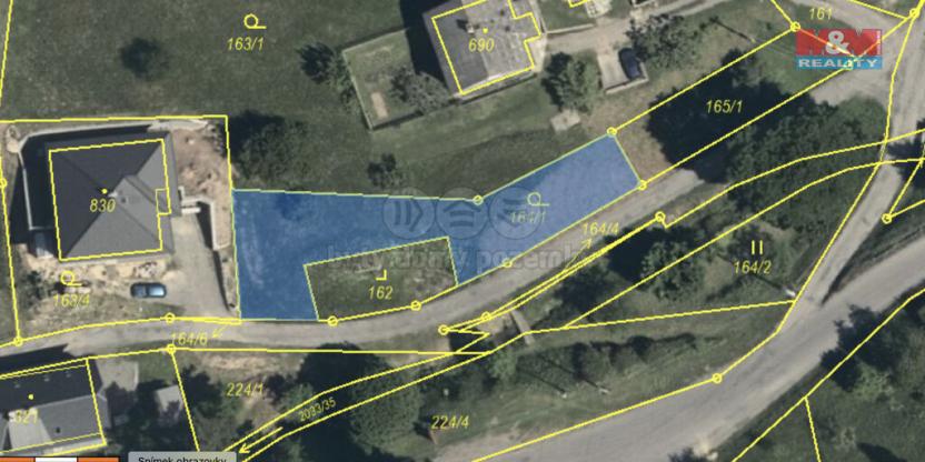 Prodej pozemku pro bydlení, Jamné nad Orlicí, 604 m2